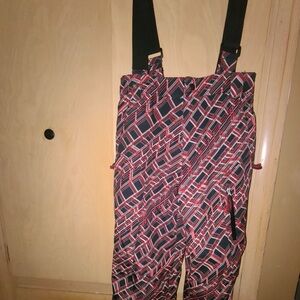 Spider snow bibs youth size 12
